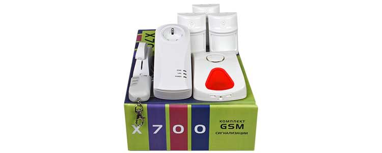 GSM сигнализация X700