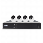ATIS PIR kit 4int 2MP Комплект видеонаблюдения