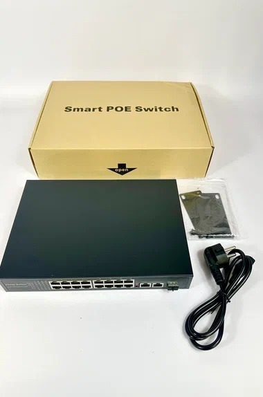 коммутатор Коммутатор BT042F POE 16+2+1SGE общий план