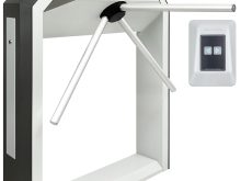 Комплект тумбового турникета со встроенным картоприемником «STR-03KEС»