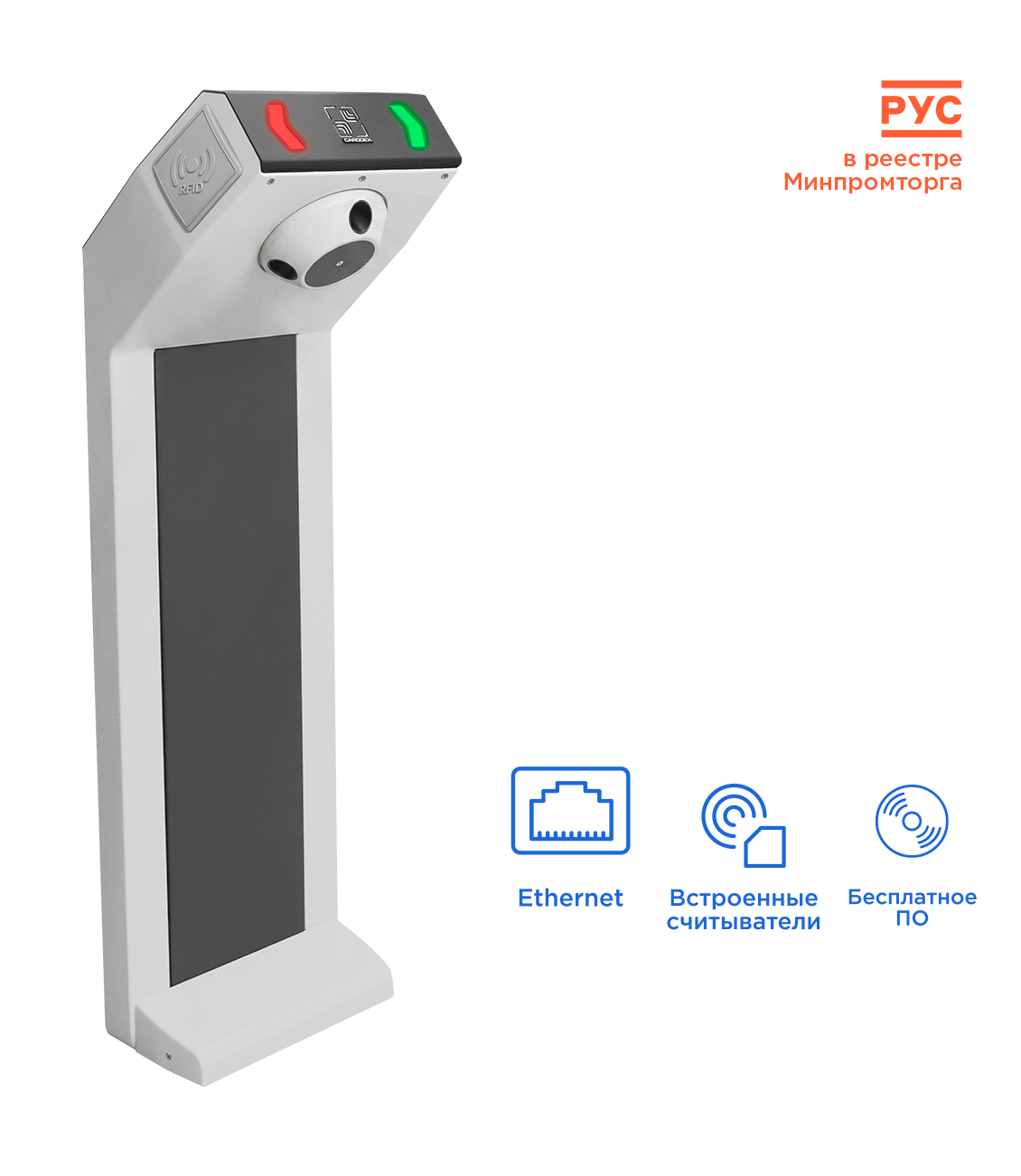 Компактная сетевая электронная проходная «STR-01NE»